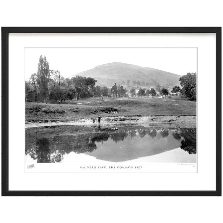 The Francis Frith Collection Malvern Link, The Common 1907 by Francis Frith Picture Frame
